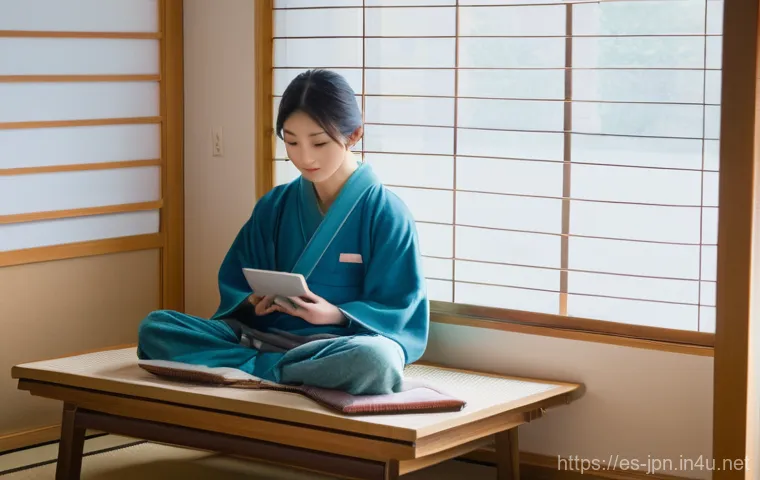 JLPT와 일본어 이론 공부 병행하는 법 - **Prompt 1: The "Aha!" Moment of Japanese Grammar**
    "A vibrant, medium-shot image of a young adu...