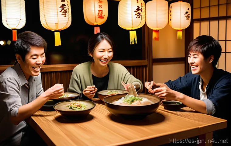 JLPT 취득 후 일본 문화 이해하기 - **Prompt:** A respectful business exchange in a modern Japanese office setting. Two individuals, one...