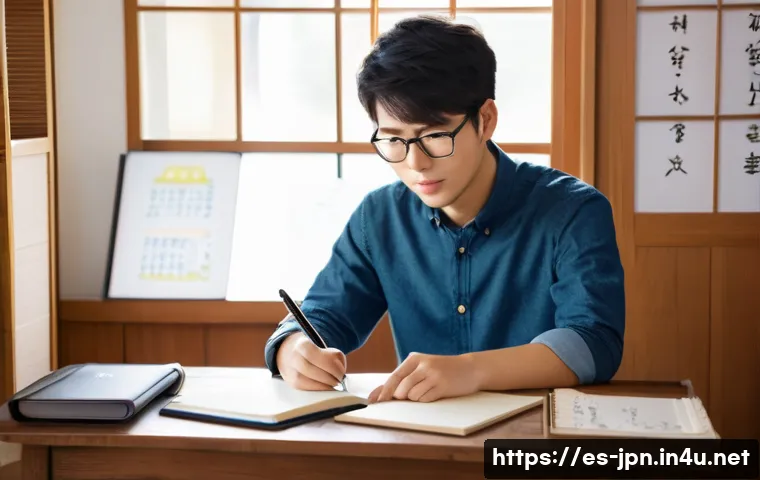 JLPT와 일본어 초급 강의 준비 방법 - **Prompt 1: Dedicated Japanese Language Learner**
    "A young, diverse student, appearing around 16...