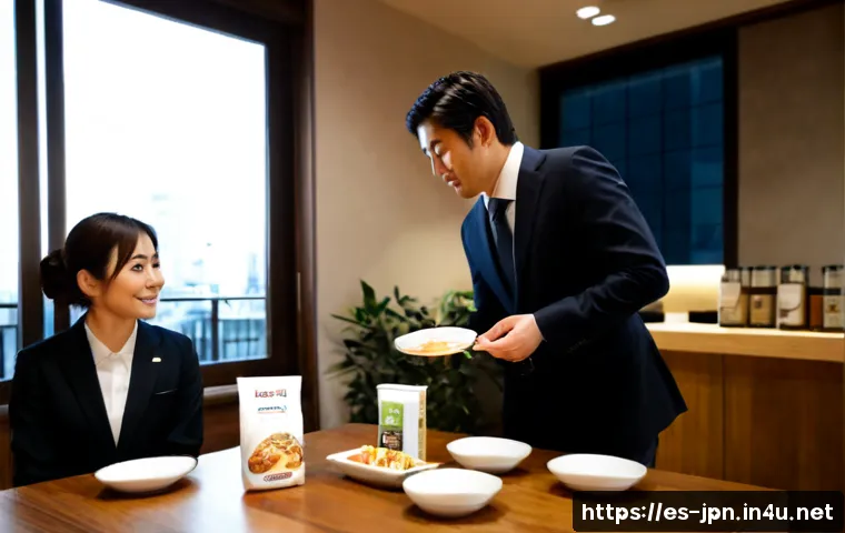 JLPT와 일본 내 창업 성공 사례 - Photorealistic scene of a Spanish-speaking entrepreneur in Tokyo, dressed in smart casual business a...